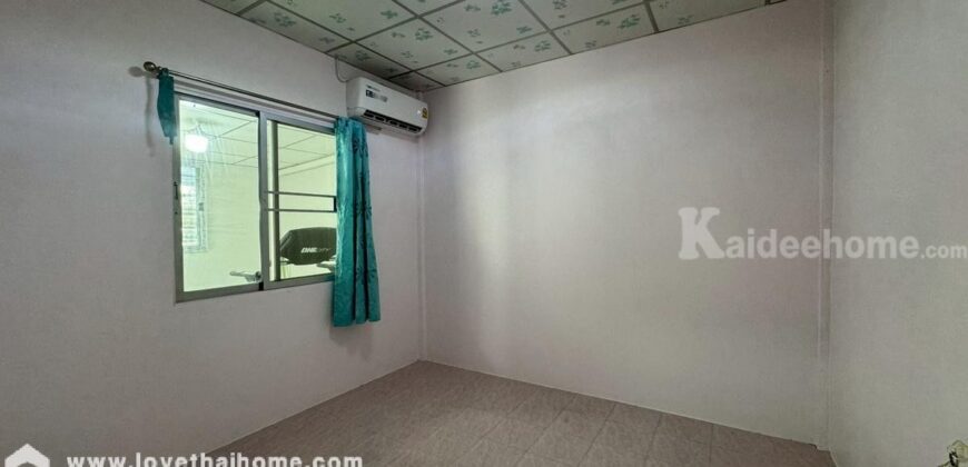 ขายทาวน์เฮ้าส์ หมู่บ้านแสนสุข2 บ้านบ่อ สมุทรสาคร ถนนพระราม2 ซอยวัดใหญ่บ้านบ่อ พื้นที่ 16.5 ตรว. ต่อเติมเต็มพื้นที่ พร้อมอยู่