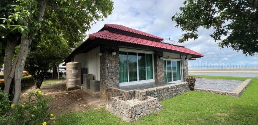 ขายบ้านเดี่ยวติดทะเล แกลง ระยอง เงียบสงบ บรรยากาศสุดฟิน พื้นที่ 197.8 ตร.ว.
