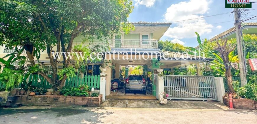 บ้านเดี่ยว ธนานนท์ ราชพฤกษ์ – พระราม 5 หลังริม