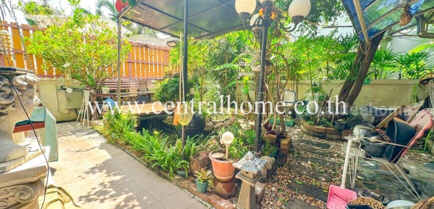 บ้านเดี่ยว ธนานนท์ ราชพฤกษ์ – พระราม 5 หลังริม