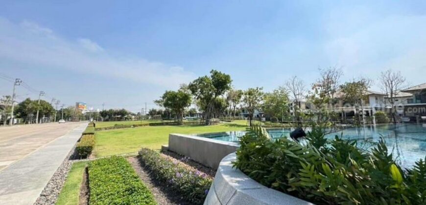 ขายบ้านเดี่ยวบุราสิริราชพฤกษ์ 345 (หลังถูกสุดในโครงการ) พร้อมอยู่ ฟรีดาวน์