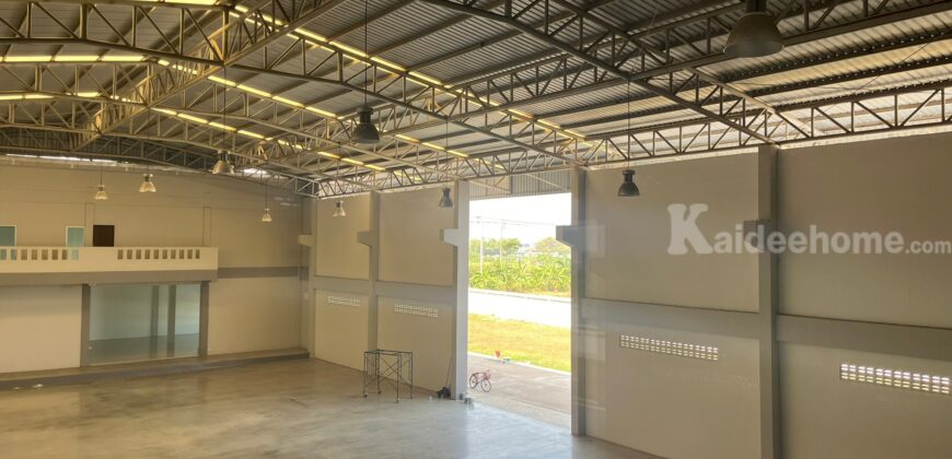 สำนักงานพร้อมคลังสินค้า พื้นที่ 3 ไร่ ถนนบางนา-ตราด กม.23