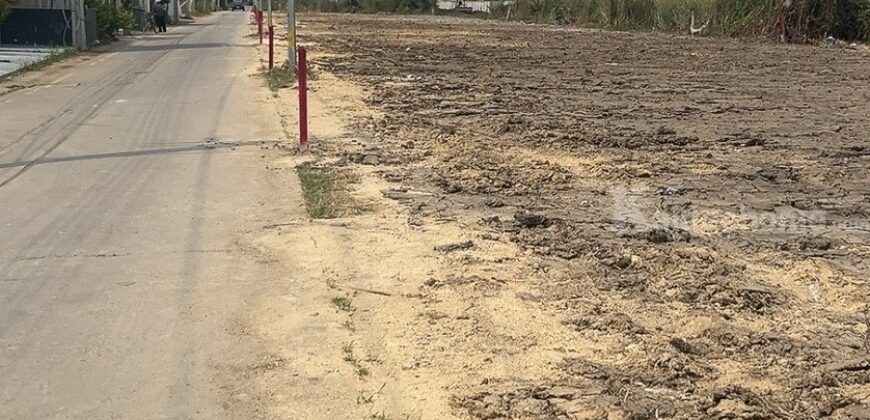 ขายที่ดินถมแล้ว 90 ตารางวา ราคาถูกสุดๆ