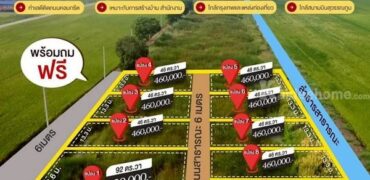 ผ่อนที่ฟรีดอก-ถมดินฟรี-ที่ดินโซนตะวันออกแปลงเล็กแปดริ้ว-T.062-1574449