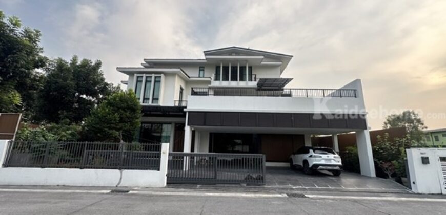 ขายบ้าน 3 ชั้น หมู่บ้าน Raya Residence Bangkok รามคำแหง 118 แยก 33 พื้นที่ 124.6 ตร.ว. โทร 098-2459954