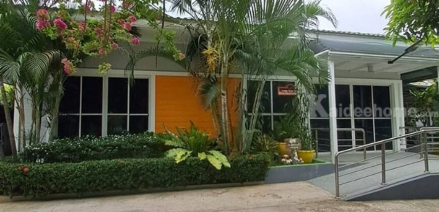 ขายบ้านเดี่ยว 1 ชั้น หมู่บ้านหนองสรวง อ.ศรีประจันต์ สุพรรณบุรี ใกล้โรงเรียน โรงพยาบาล ตลาด โทร 0869220218