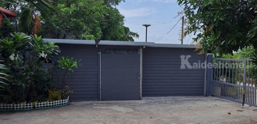 ขายบ้านเดี่ยว 1 ชั้น หมู่บ้านหนองสรวง อ.ศรีประจันต์ สุพรรณบุรี ใกล้โรงเรียน โรงพยาบาล ตลาด โทร 0869220218