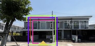 บ้านทาวน์โฮม 2 ชั้น พร้อมอยู่ โครงการ พฤกษาวิลล์ 108 สุขุมวิท-บางพระ ทำเลเยี่ยม ติดสวนหน้าบ้าน สระว่ายน้ำ และฟิตเนส ใจกลางบางพระ โทร 0838266099