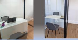 อ๊อฟฟิซเล็กให้เช่า ถนนจักรวรรดิ 4 ตรม.ติดป้ายรถเมล์ ห้องกระจกติดแอร์ ใกล้ MRT สามยอด