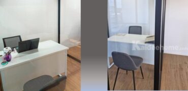 อ๊อฟฟิซเล็กให้เช่า ถนนจักรวรรดิ 4 ตรม.ติดป้ายรถเมล์ ห้องกระจกติดแอร์ ใกล้ MRT สามยอด