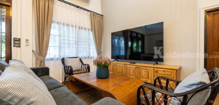 ขายบ้านชั้นเดียว 2 หลัง อ.สารภี เชียงใหม่ ตกแต่งสวยพร้อมอยู่