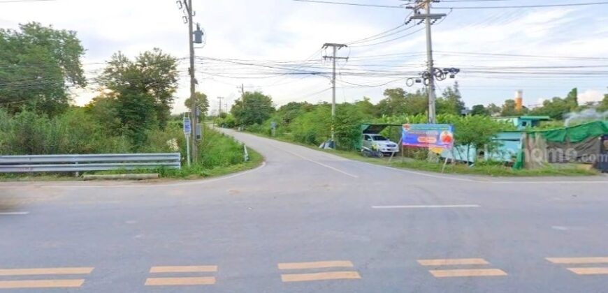 ที่ดินถมแล้ว 1-2-55 ไร่ (655 ตร.ว.) แบ่งขายเริ่มต้น 100 ตร.ว. ซอยรุ่งทรัพย์ (วัดบัวแก้ววนาราม) บ้านปทุม สามโคก ปทุมธานี
