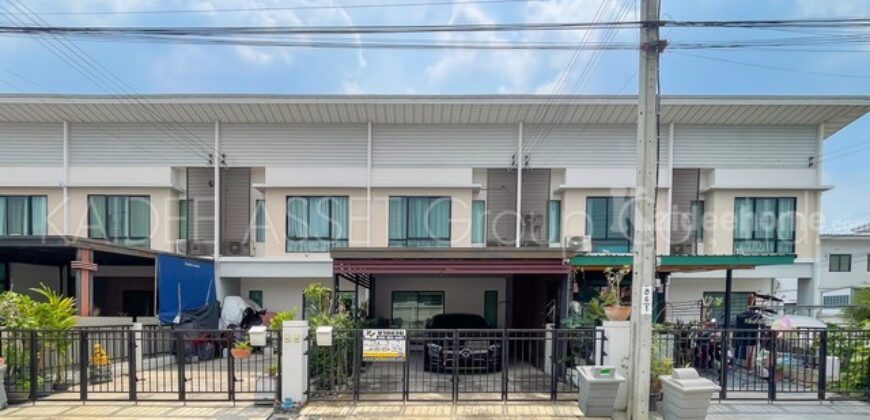 ทาวน์โฮม โมดิ วิลล่า บางบัวทอง : Modi Villa Bangbuathong