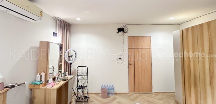 หมู่บ้าน บก.ทหารสูงสุด บ้านแฝด ซอย รามอินทรา 46 รีโนเวท