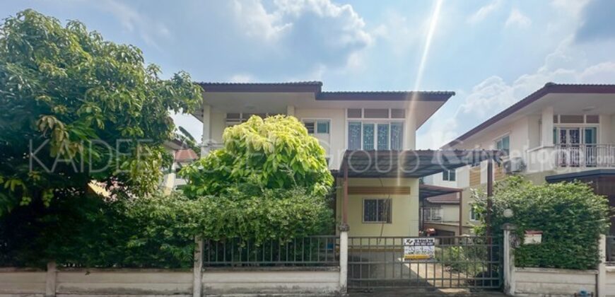 คุณาภัทร 3 บ้านเดี่ยว บ้านกล้วย-ไทรน้อย บางบัวทอง นนทบุรี