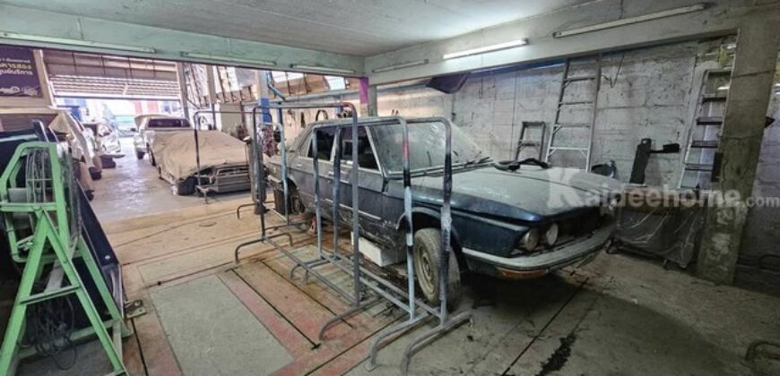 ประกาศขาย อู่ซ่อมรถพ่นสี พร้อมดำเนินการทันที ราคาเพียง 4.5 ล้านบาท เนื้อที่ 80 ตรว. ห้องพ่นสี แท่นดึงตัวถัง จอดรถได้ 10 คัน ทำเลดี