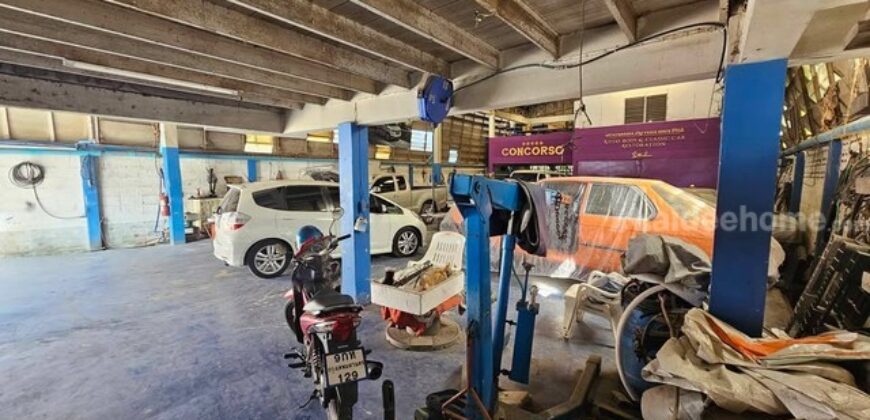 ประกาศขาย อู่ซ่อมรถพ่นสี พร้อมดำเนินการทันที ราคาเพียง 4.5 ล้านบาท เนื้อที่ 80 ตรว. ห้องพ่นสี แท่นดึงตัวถัง จอดรถได้ 10 คัน ทำเลดี