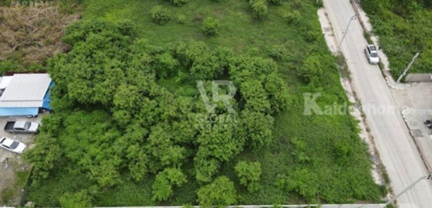ขายที่ดินแปลงสวย แบ่งล็อคขาย ติดถนนซอยเฉลิมพระเกียรติ ร.9 ซอย 30 แยก 19