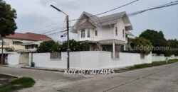 ขายบ้านเดี่ยวปุณณวิถี สุขุมวิท หมู่บ้านเมืองทอง 149 ตร.ว หลังมุม 4ห้องนอน พร้อมอยู่ ทำเลดี ใกล้BTS ออกวชิรธรรม อุดมสุข ศรีนครินทร์ได้ หมู่บ้านเงียบสงบ ไม่เสียค่าส่วนกลาง บรรยากาศดี เดินออกกำลังกายรอบหมู่บ้านชิวๆ 087-9074045