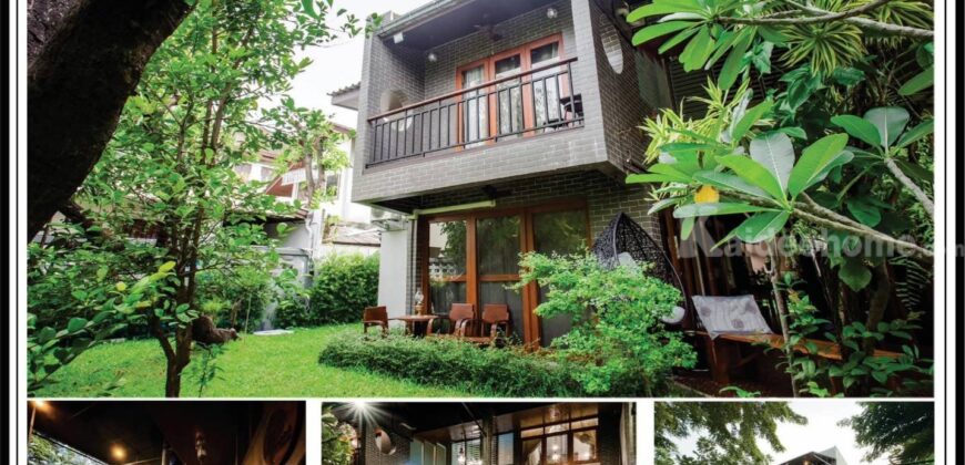 ขายบ้านเดี่ยวสุขุมวิท58 บางจาก ที่ดินพร้อมบ้านในสวนร่มรื่น 170 ตร.ว 6 ห้องนอน ใกล้ BTS บางจาก อ่อนนุชไปทองหล่อ เอกมัย สะดวก บ้านสวยหลังใหญ่พร้อมอยู่ Sukhumvit Detached House sale 087-9074045