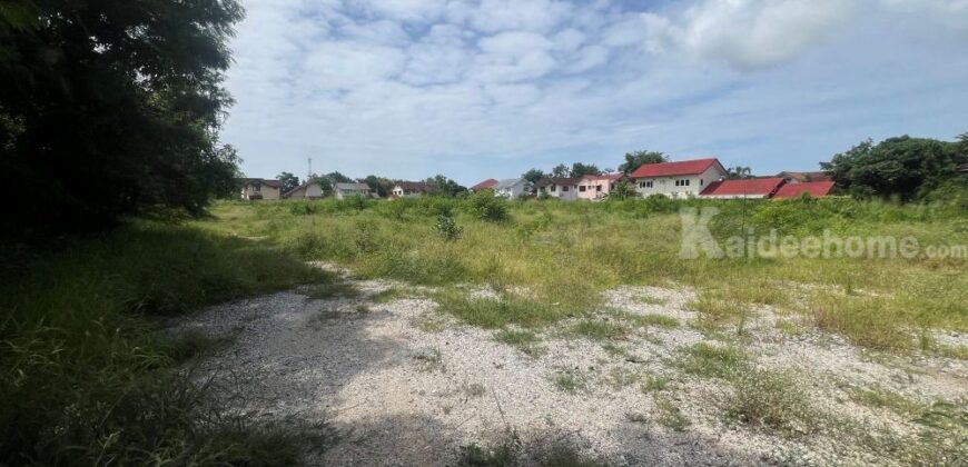 ขายที่ดินเปล่าใจกลางเมือง บ้านฉาง ระยอง ทำเลดี ใกล้ถนนบูรพาพัฒน์แค่ 50 เมตร