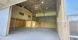 รหัสC6798 ให้เช่าโกดังขนาด 344 ตารางเมตร ย่านลาดกระบัง ถนนพัฒนาชนบท 4 ใกล้สนามบินสุวรรณภูมิ