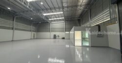 รหัสC6800 ให้เช่าโกดังพร้อมออฟฟิศ ขนาด 400 และ 600 ตารางเมตร ย่านถนนรามอิทรา ใกล้ BTS วัชรพล