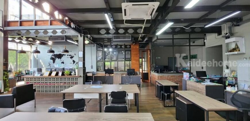 รหัสC6802 ให้เช่าอาคารสำนักงาน 3ชั้น ใกล้ถนนใหญ่ ย่านถนนติวานนท์ นนทบุรี