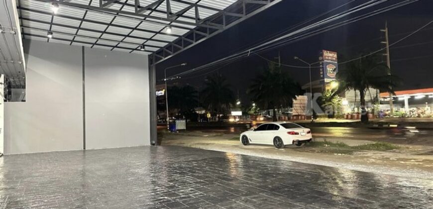 รหัสC6804 ให้เช่าอาคารพาณิชย์ 4ชั้นครึ่ง 4คูหา ย่านถนนรังสิต-ปทุมธานี เหมาะกับหลายธุรกิจ