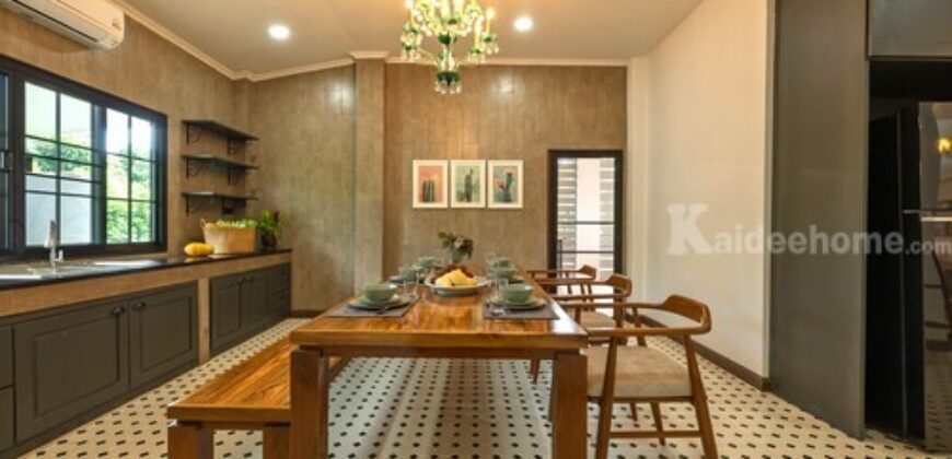 ขายบ้านชั้นเดียว 2 หลัง อ.สารภี เชียงใหม่ ตกแต่งสวยพร้อมอยู่