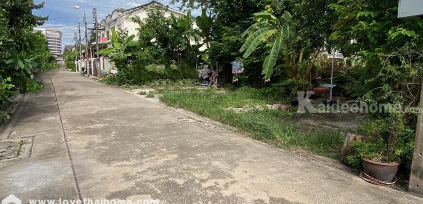 ขายที่ดิน ลาดพร้าววังหิน 6 เข้าซอย 150 เมตร เนื้อที่ 99 ตรว. หน้ากว้าง 25 เมตร อยู่ใกล้ถนนโชคชัย 4