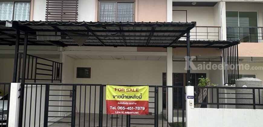 ขายทาวน์เฮ้าส์ 2 ชั้น หมู่บ้านออมธนา ไทรน้อย นนทบุรี