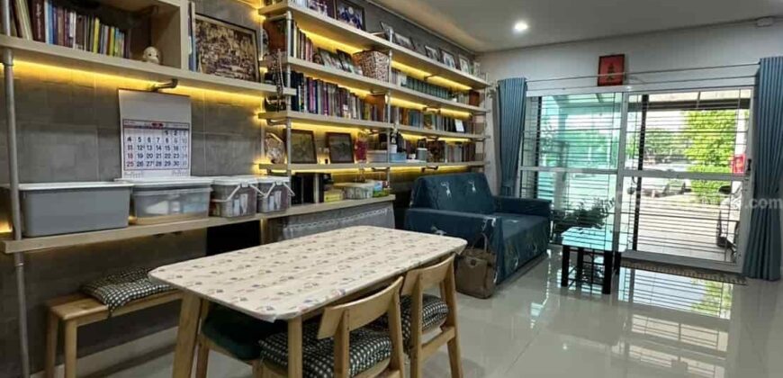 ขายทาวน์โฮม 2 ชั้น หลังมุม พร้อมอยู่ โครงการสิริเพลส รังสิต