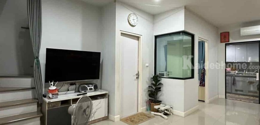 ขายทาวน์โฮม 2 ชั้น หลังมุม พร้อมอยู่ โครงการสิริเพลส รังสิต