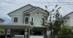 ขายบ้านเดี่ยว 2 ชั้น หมู่บ้านวิลลาจิโอ้ 2 ศรีนครินท์-บางนา อยู่ใกล้เมกาบางนา ทางด่วน โทร 090-262-9151