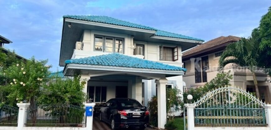 ขายบ้านเดี่ยว 82 ตรว. บางบัวทอง นนทบุรี หมู่บ้านภัทรนิเวศน์ลากูน ทำเลดี เดินทางสะดวก! Tel 0961954426