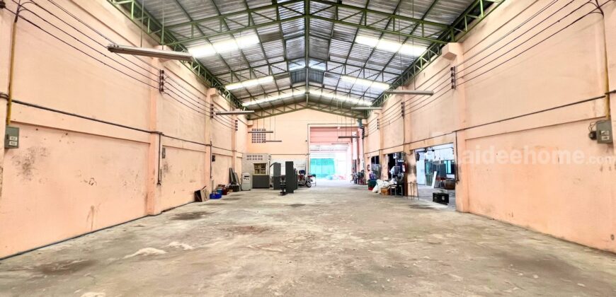 ขายโรงงานกระทุ่มแบน โครงสร้างแข็งแรง พร้อมออฟฟิศ 2 อาคาร สภาพดี ราคาถูก