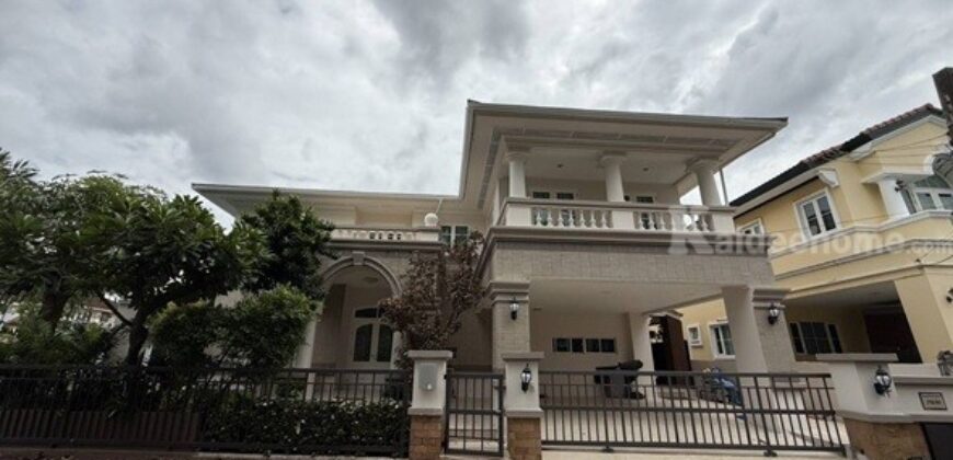 ให้เช่าบ้านเดี่ยว นันทวัน อ่อนนุช44, 3นอน 4น้ำ Line ID @757zwvfy