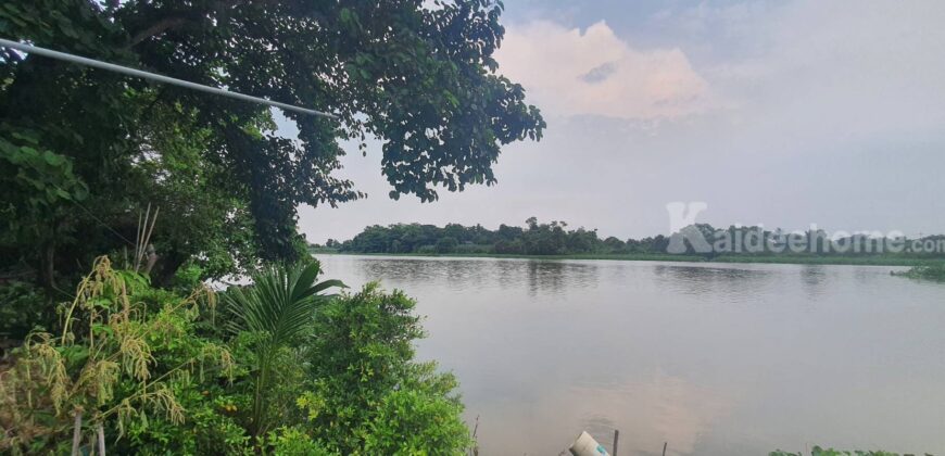 ที่ดินริมน้ำ วิวแม่น้ำท่าจีน – ถมแล้ว ล้อมรั้ว พร้อมปลูกบ้านได้ทันที!