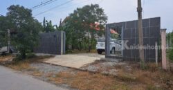 ที่ดินริมน้ำ วิวแม่น้ำท่าจีน – ถมแล้ว ล้อมรั้ว พร้อมปลูกบ้านได้ทันที!