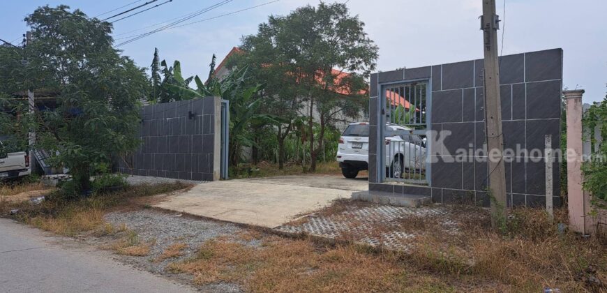 ที่ดินริมน้ำ วิวแม่น้ำท่าจีน – ถมแล้ว ล้อมรั้ว พร้อมปลูกบ้านได้ทันที!