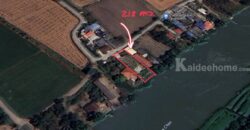 ที่ดินริมน้ำ วิวแม่น้ำท่าจีน – ถมแล้ว ล้อมรั้ว พร้อมปลูกบ้านได้ทันที!