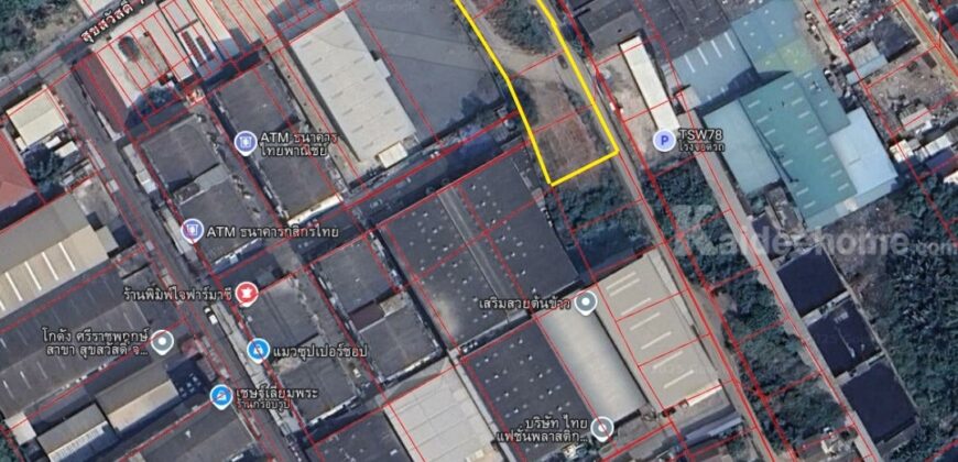 ที่ดินเปล่าสีม่วง สุขสวัสดิ์ 78 พระประแดง