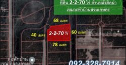 ขายที่ดิน ม.คันทรี่การ์เด้นคลองสาม คลองหลวง ปทุมธานี เหมาะทำบ้านสวนเกษตร ใกล้กรุงเทพ