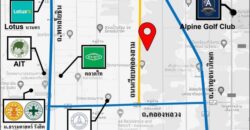 ขายที่ดิน ม.คันทรี่การ์เด้นคลองสาม คลองหลวง ปทุมธานี เหมาะทำบ้านสวนเกษตร ใกล้กรุงเทพ