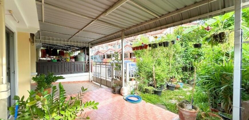 ขาย!! พฤกษาวิลล์ 8/2 สรงประภา (หลังริม 32 ตร.ว.) ใกล้รถไฟฟ้าสายสีแดง สถานีดอนเมือง โรบินสันศรีสมาน สรงประภา ดอนเมือง กรุงเทพฯ