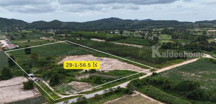 ที่ดินสวยบรรยากาศดี ราคาไม่แรง นิคมพัฒนา ระยอง 44-2-5.5 ไร่