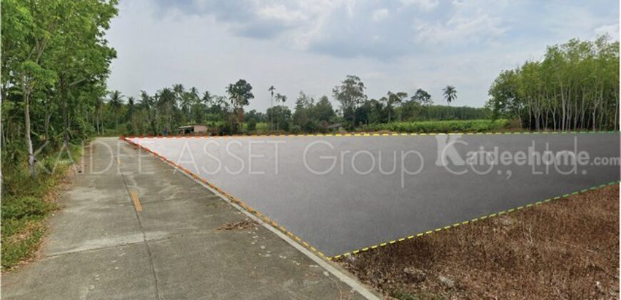 ที่ดิน โคกหล่อ เมืองตรัง ตรัง สวนปาล์ม ใกล้สนามบิน ราคาถูก