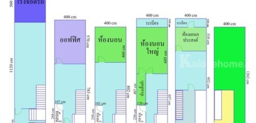 ขายอาคารพาณิชย์ 5ชั้น + 1สวนดาดฟ้า ถนนรางรถไฟเก่า ถนนสุขุมวิท สมุทรปราการ เจ้าขายเอง
