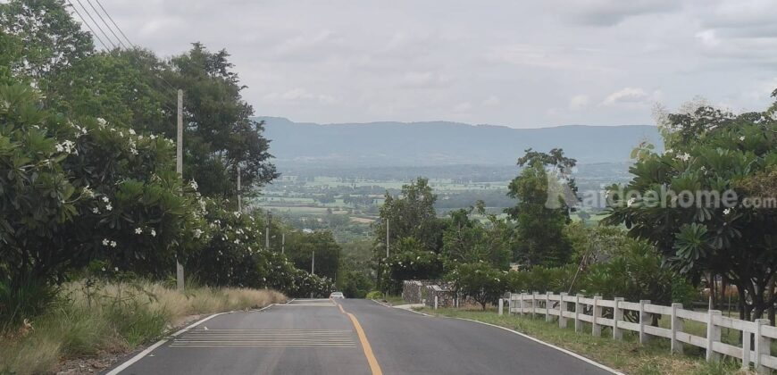 ขายที่ดินบนเนินเขา เขาใหญ่ ปากช่อง ที่ดิน 3 ไร่ บนภูเขา วิวเขาสวย ติดถนนลาดยาง อยู่ขนงพระ 2235 หนองสาหร่าย หนองช้างตาย เดินทางสะดวก ใกล้ตัวเมืองปากช่อง ร้านค้า เซเว่น The paz เดอะปาซ 0879074045